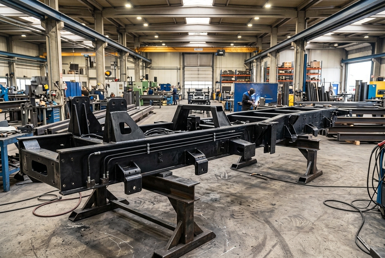 Chassis para Colheitadeira
